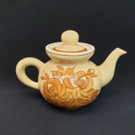 Винтажный чайник на 1 литр керамика СССР