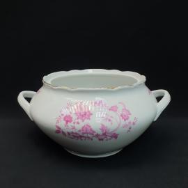 Винтажная супница без крышки на 3 литра фарфор ГДР