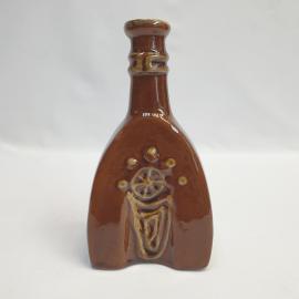 Винтажный штоф - ваза 17 см керамика 350 мл СССР