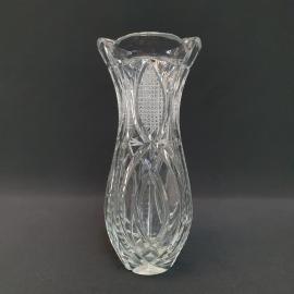 Винтажная ваза для цветов 25 см хрусталь 700 мл СССР
