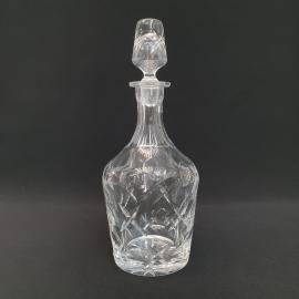 Винтажный штоф графин 28 см хрусталь 1000 мл СССР