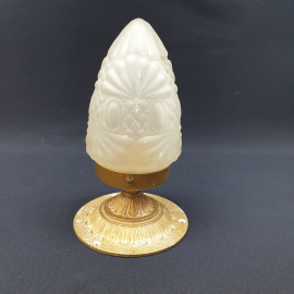 Винтажный светильник сталинский ампир высота 26 см, латунь СССР