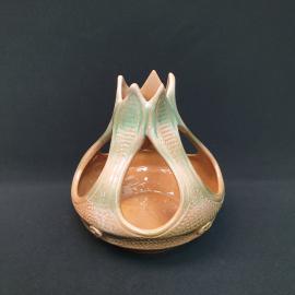 Винтажная декоративная ваза 18 см керамика СССР