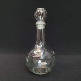 Винтажный штоф 22 см стекло 500 мл СССР