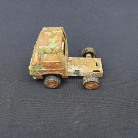 Винтажная фигурка  игрушка Автомобиль 7х5 см, металл,  СССР