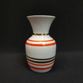 Винтажная ваза для цветов Радио волны 16 см Чайка фарфор 600 мл СССР