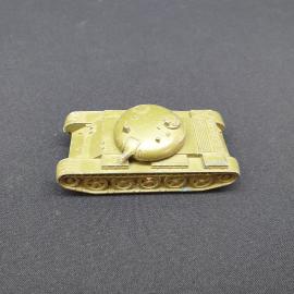 Винтажная фигурка игрушка танк 9х3 см, металл, СССР