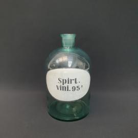 Винтажная стеклянная бутыль на 2700 мл стекло 26 см СССР