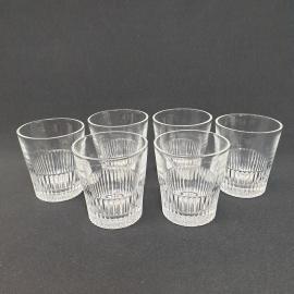 Винтажный набор из 6 стопок 7 см стекло 130 мл СССР