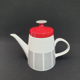 Винтажный заварочный чайник 16 см фарфор 550 мл ГДР