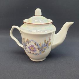 Винтажный заварочный чайник Барановка, фарфор 0.6 л, СССР