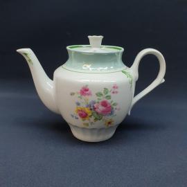 Винтажный заварочный чайник Дулево, фарфор 1 л, Россия