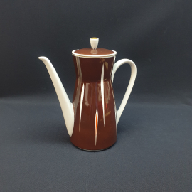Винтажный кофейник Freiberg, фарфор 1.2 л, ГДР СССР периода