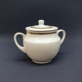 Винтажная сахарница Пролетарий, фарфор 0.5 л, СССР