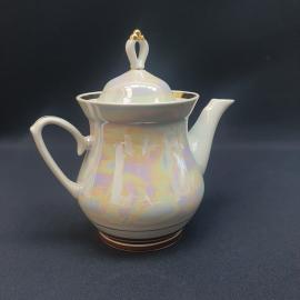 Винтажный заварочный чайник Минский з-д, фарфор 0.55 л, СССР