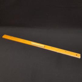 Винтажная деревянная линейка с держателем 60 см СССР