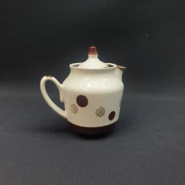 Винтажный молочник сливочник Городница, фарфор 400 мл, СССР