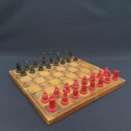 Винтажные шахматы, дерево, пластик СССР