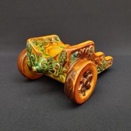 Винтажная подставка для бутылки ЗИК Конакова, фаянс, СССР