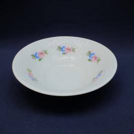 Винтажный салатник ЗиК Конаково, фаянс 24 см, СССР