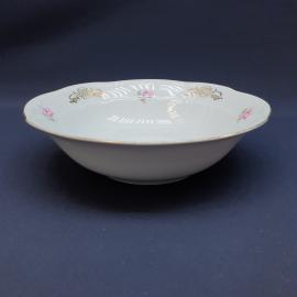 Винтажный салатник, фарфор 235 мм, ГДР СССР периода