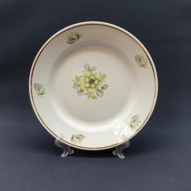 Винтажная столовая тарелка Пролетарий, фарфор 235 мм, СССР