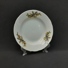 Винтажная суповая тарелка Yamatsu, фарфор 23 см, Япония СССР периода