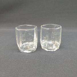 Винтажный набор из 2 стаканов, стекло 150 мл, СССР