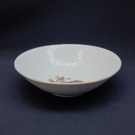 Винтажный салатник Kahla, фарфор 23 см, ГДР СССР периода