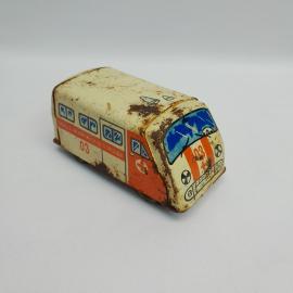Винтажная фигурка Скорая Помощь 9х4х4 см жестяная СССР