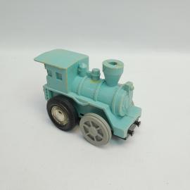 Винтажная фигурка паровоз 8х4 см пластик СССР
