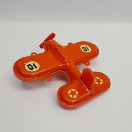 Винтажная фигурка Самолет 11х11 см металл пластик СССР