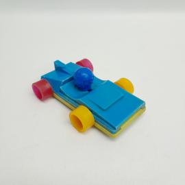 Винтажная фигурка гоночная машинка 8х5 см пластик СССР
