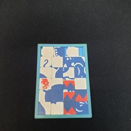 Винтажная игра головоломка 9х6 см пластик СССР