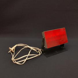 Винтажный красный фонарь для фотопечати рабочий СССР