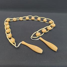 Винтажный массажер лента деревянный шариковый СССР