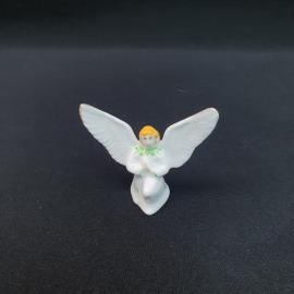 Винтажная статуэтка Ангелок 7х6 см фарфор СССР