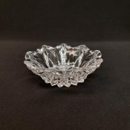 Винтажная ваза конфетница, хрусталь 14 см, СССР