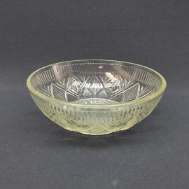 Винтажный салатник, стекло 18 см , СССР