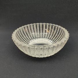 Винтажный салатник,стекло  14.5 см. Винтаж, СССР.