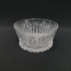 Винтажный салатник, хрусталь 125 мм, СССР