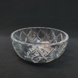 Винтажный салатник, хрусталь 15 см, СССР