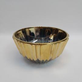 Винтажный салатник Уршельский з-д, стекло 13 см, СССР