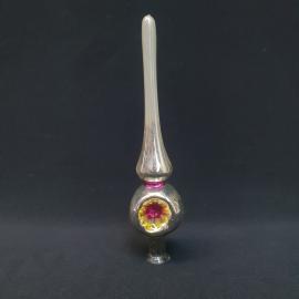 Елочная игрушка Макушка, стекло, СССР