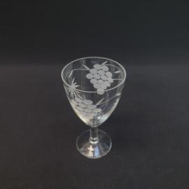 Винтажный бокал, стекло 200 мл 135 мм, СССР