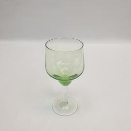 Винтажный бокал фужер, цветное стекло 250 мл 145 мм, СССР