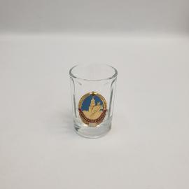 Винтажная стопка, стекло 100 мл 45 мм, СССР