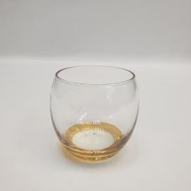 Винтажный стакан, цветное стекло 200 мл 65 мм, СССР