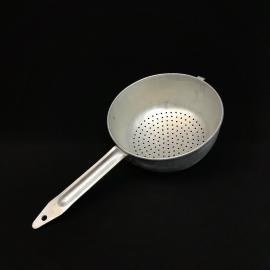 Винтажный дуршлаг диаметр 20.5 см алюминий СССР