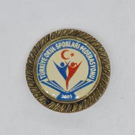 Значок СССР turkiye okul sporları federasyonu, спортивная эмблема 2005 года, советский и винтажный